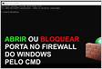 Abrir porta rdp windows 10 firewall